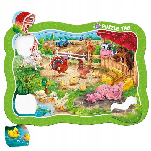 Puzzle Ramkowe Farma Roter Kafer Edukacyjne dla Dzieci