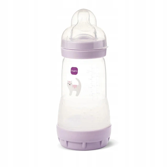MAM BABY Antykolkowa BUTELKA ANTI COLIC Perfect Start 260 ml + Smoczek 2m+_1