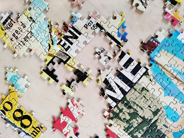 Puzzle Tactic 1000 el. Poster Collage Pattern Fińskie 67x48cm