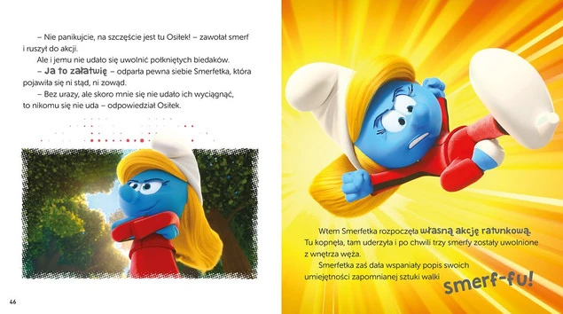 Smerfy Nowa Kolekcja Bajek - ilustracje
