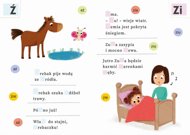 LOGOPEDIA Wesoła Nauka Ćwiczenia LOGOPEDYCZNE + Naklejki BooksAndFun