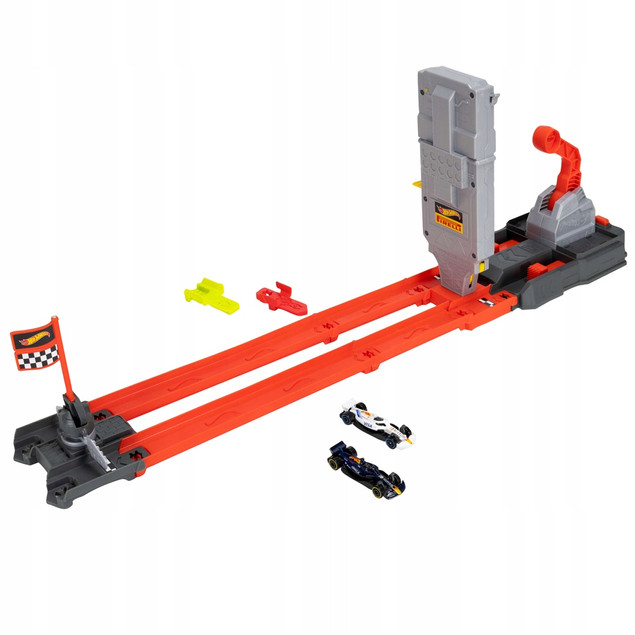 Hot Wheels F1 Grid Start: Zestaw Torów Wyścigowych Formuły 1 z Bolidami – Mattel