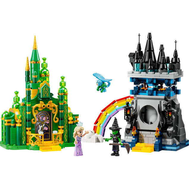 Klocki LEGO Wicked 75689 Emerald City & Kiamo Ko Castle Zamek – 860 El.