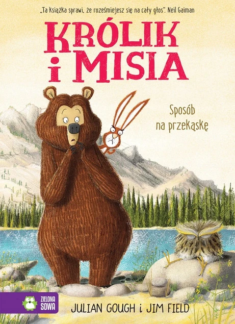 Królik i Misia. Sposób na przekąskę Julian Gough – Książka dla dzieci OdiDodi.pl