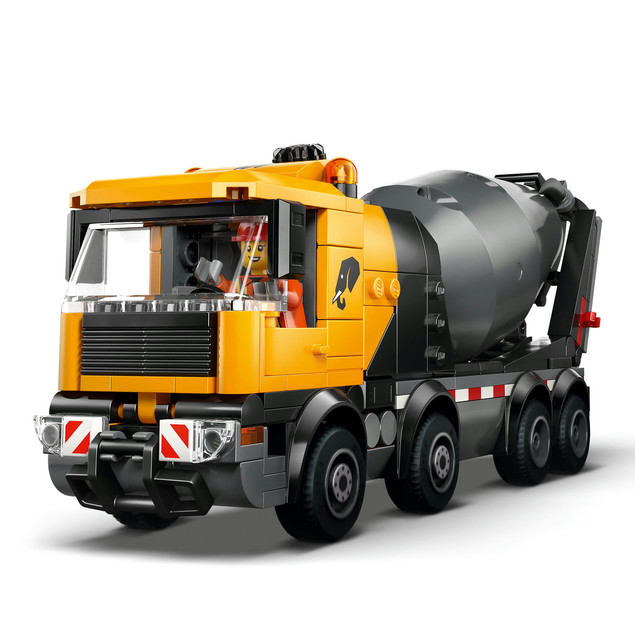 LEGO City 60478 Betoniarka z Bębnem i Minifigurkami