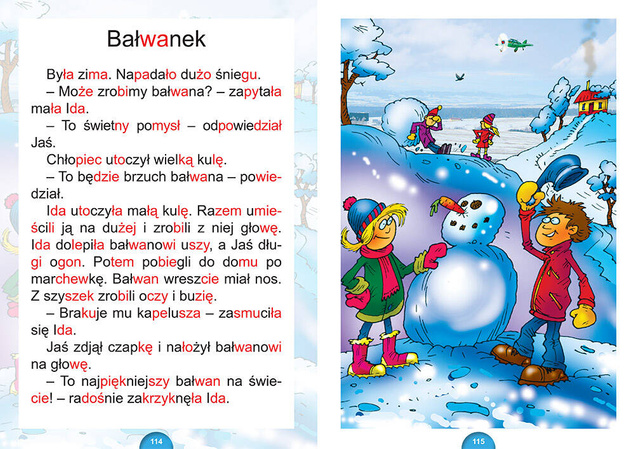 Elementarz Czytanie Metodą SYLABOWĄ Czytanki 3+ Greg (BR)