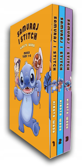 Pakiet Manga Samuraj i Stitch Tomy 1-3 Hiroto Wada