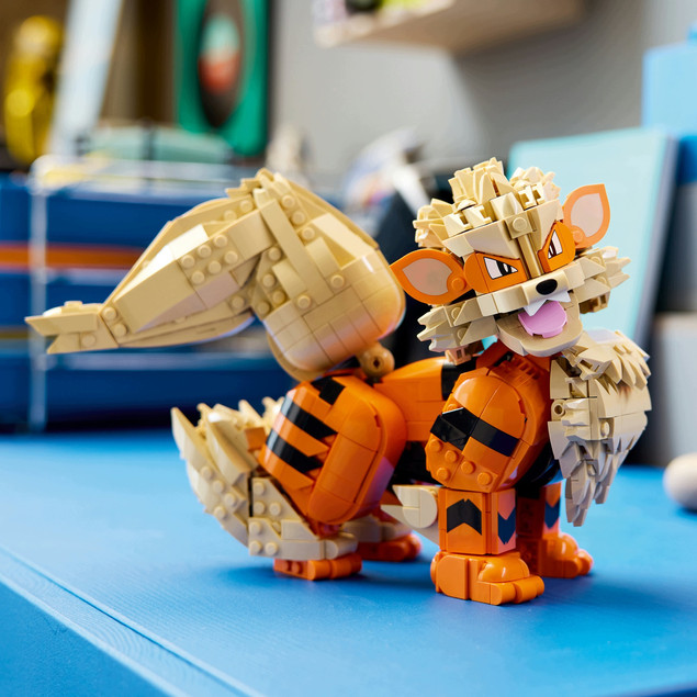 LEGO® Pokémon™ 72160 Arcanine – Kolekcjonerska Figurka dla Dorosłych