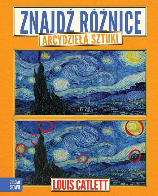 Znajdź Różnice. Arcydzieła Sztuki Louis Catlett - Książka Wyzwanie