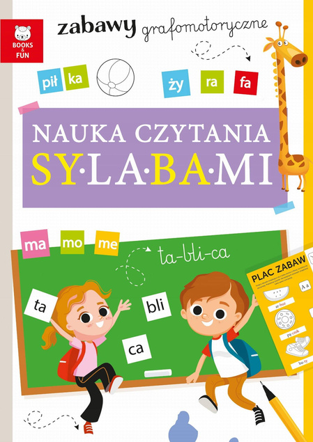 Nauka Czytania Sylabami Zabawy Grafomotoryczne BooksAndFun