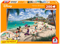 Puzzle 200 el. Schmidt PQ KINKADE Myszka Miki & Minnie Floryda Disney Eko Jakość Premium