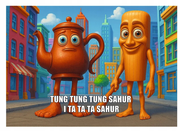 Trefl Puzzle 200 el. BrainRots Tung Tung Sahur 13364