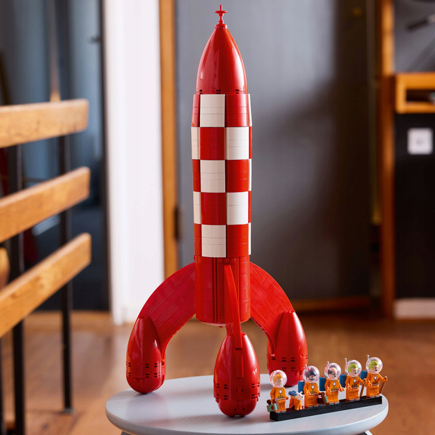 LEGO Ideas 21367 Tintin i Rakieta na Księżyc – Model Kolekcjonerski