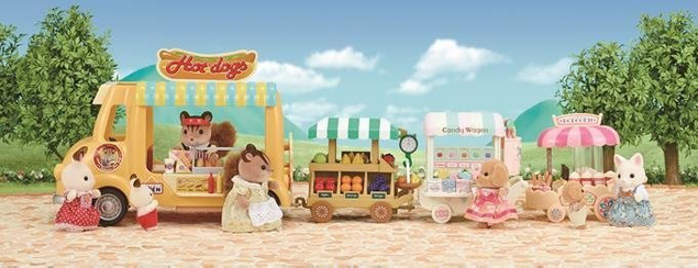 SYLVANIAN FAMILIES STRAGAN Z OWOCAMI 5265