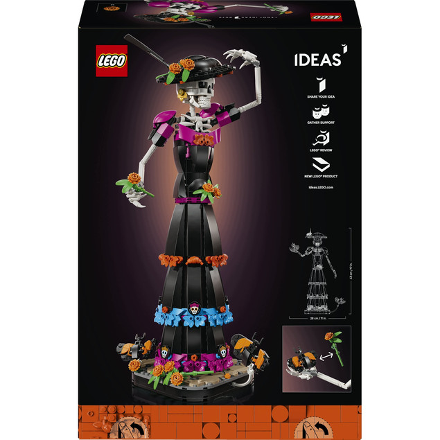 LEGO Ideas 21372 La Catrina – Figurka Día de los Muertos