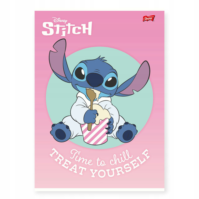 Zeszyt A4 w kratkę 32 kartek UNIPAP Lilo i Stich