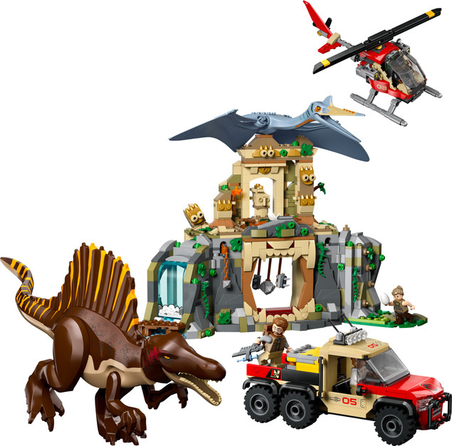 LEGO Jurassic World 76976 Spinozaur i Quetzalcoatl: Epicka Lotnicza Misja