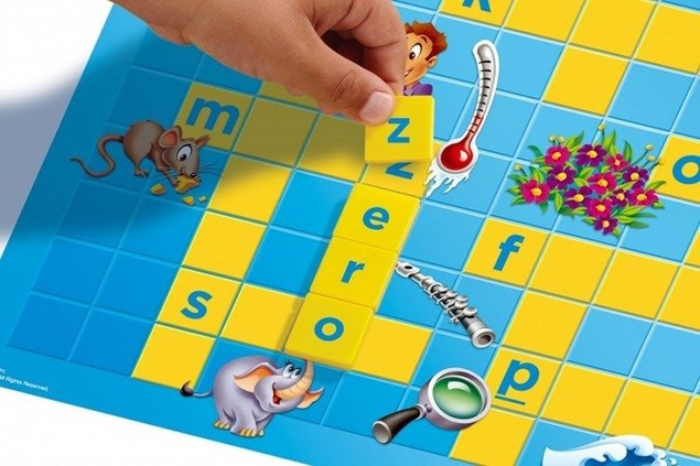 Gra słowna Scrabble Junior - Mattel