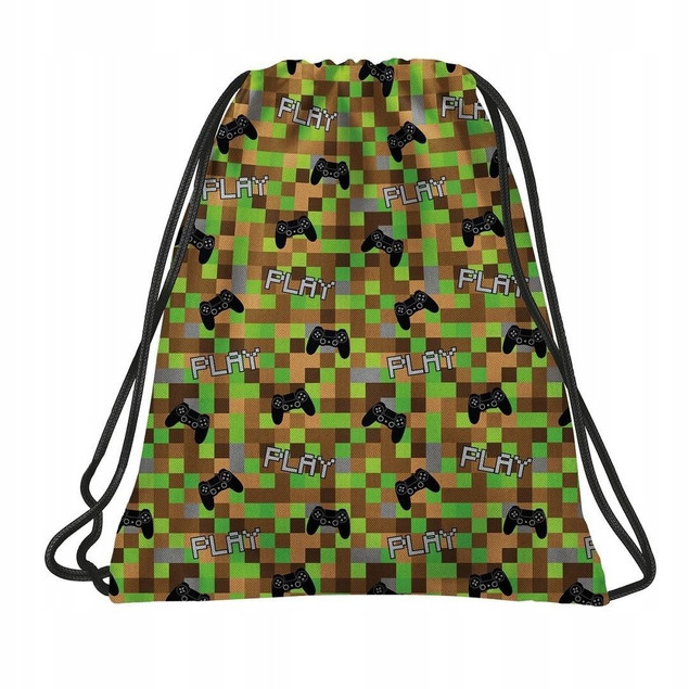 Derform BackUP Piksel Game school bag