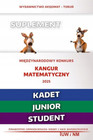 Matematyka z Wesołym Kangurem Suplement 2025 Kadet Junior Student – Testy, Rozwiązania (Aksjomat)