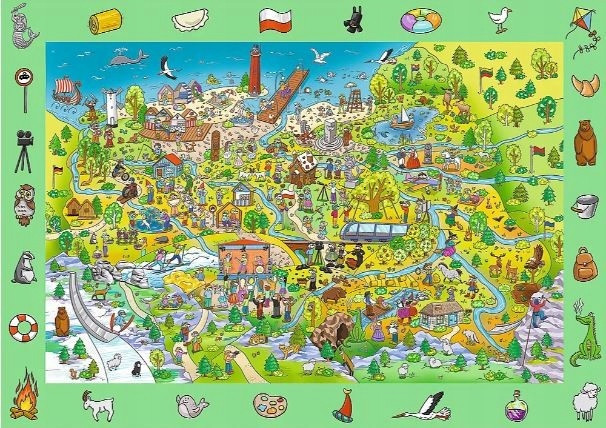 Puzzle Obserwacyjne Spy Guy 100 el. Trefl