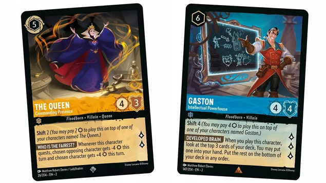 Disney Lorcana Rise of the Floodborn: Amber & Sapphire Starter Deck