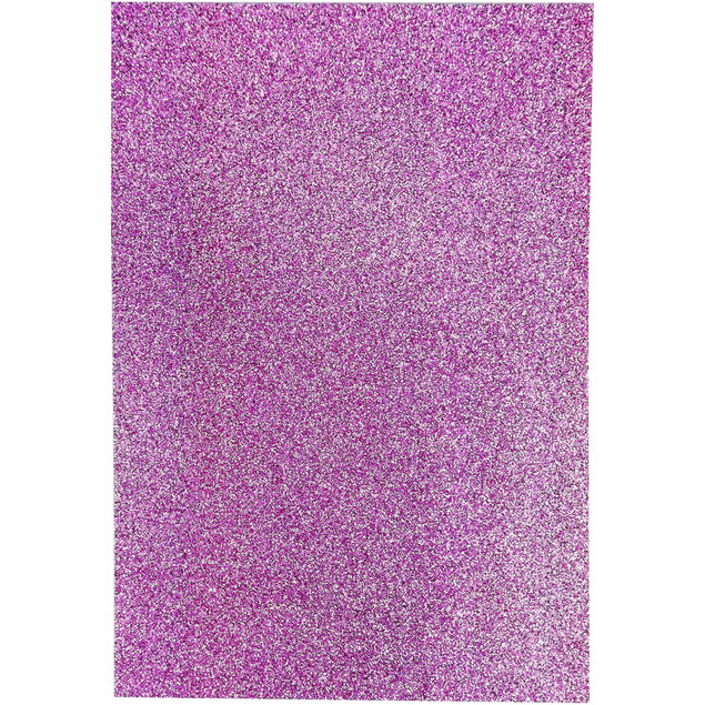 Pianka Dekoracyjna BROKATOWA Arkusze A4 PASTEL 21 cm x 5 szt Happy Color
