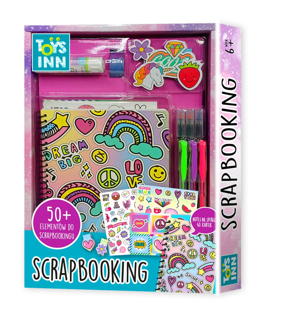 Zestaw Scrapbooking Mały Stnux STN 8202 - Kreatywny Pamiętnik dla Dzieci