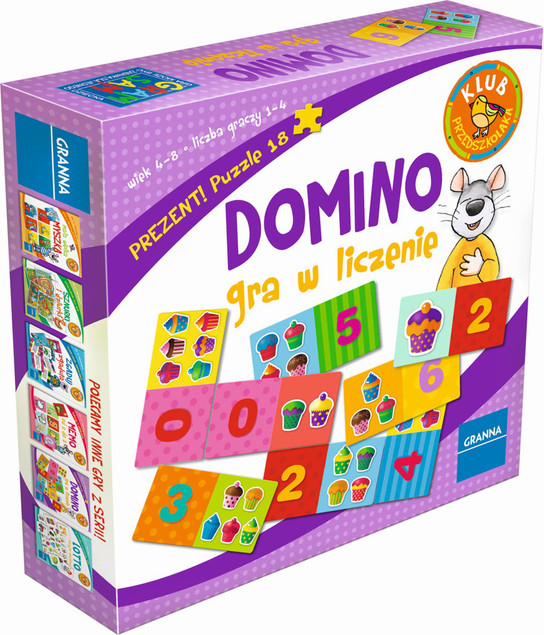 Granna Domino | Gra w Liczenie i Rozpoznawanie Cyfr dla Dzieci