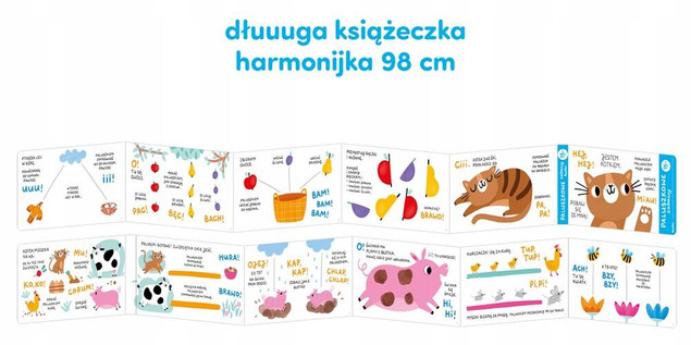 Książeczka Paluszkowe Zabawy 15m+ CzuCzu