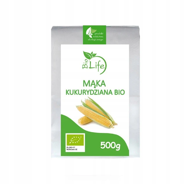 Mąka Kukurydziana Biolife BIO 500g