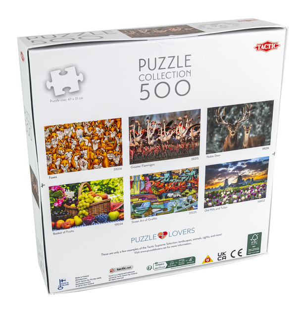 Puzzle 500 Tactic: Duże Flamingi – Relaksacyjna Układanka