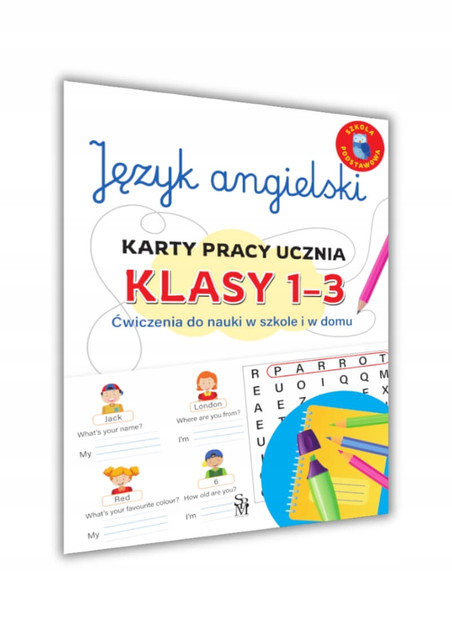 Karty Pracy Język Angielski Klasy 1-3 SP Joanna Bryłka Ćwiczenia do Szkoły i Domu