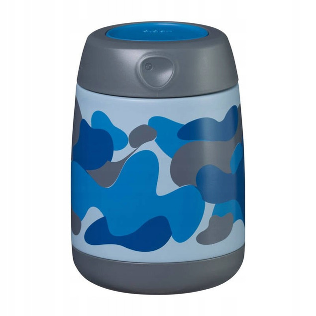 B.BOX Mini Termos dla Dzieci 210 ml Blue Camo BB400305