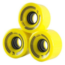 KBM-5432 YELLOW 60x45 MM (4 szt.) KÓŁKA KAUCZUKOWE DO PENNYBOARD NILS EXTREME