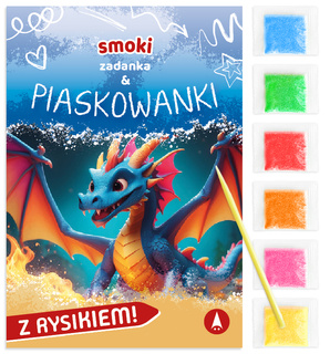 Zadanka i Piaskowanki SMOKI z Piaskiem i Rysikiem 5+ Skrzat