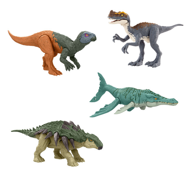 JURASSIC WORLD ODRODZENIE Figurka Dinozaur Ceoptera Frenzy Pack Mattel 18cm