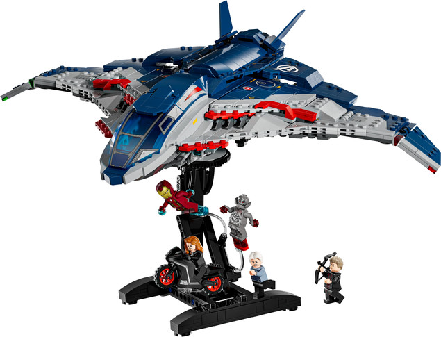 LEGO Super Heroes 76325 Avengers: Czas Ultrona Quinjet Fighter
