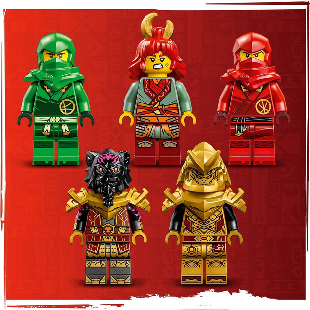 LEGO Ninjago Lawowy Smok Zmieniający Się W Falę Ognia 479 el. 8+ 71793