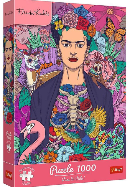Trefl Puzzle 1000 el. Premium Plus Kwitnąca Dusza Frida Kahlo