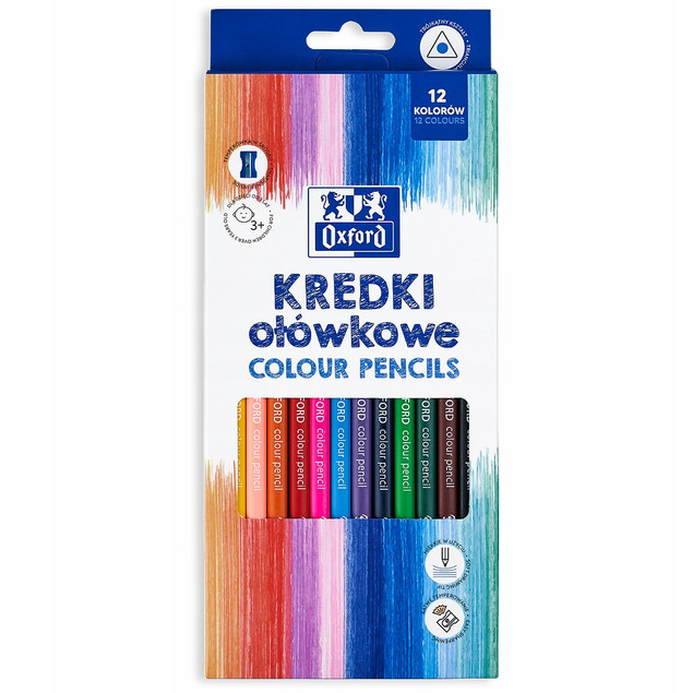 OXFORD PELIKAN WYPRAWKA SZKOLNA PLASTYCZNA 10 ELEMENTÓW + 2 GRATIS