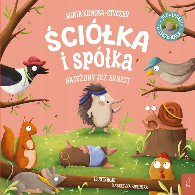 Okładka książki: Najeżony jeż Ernest