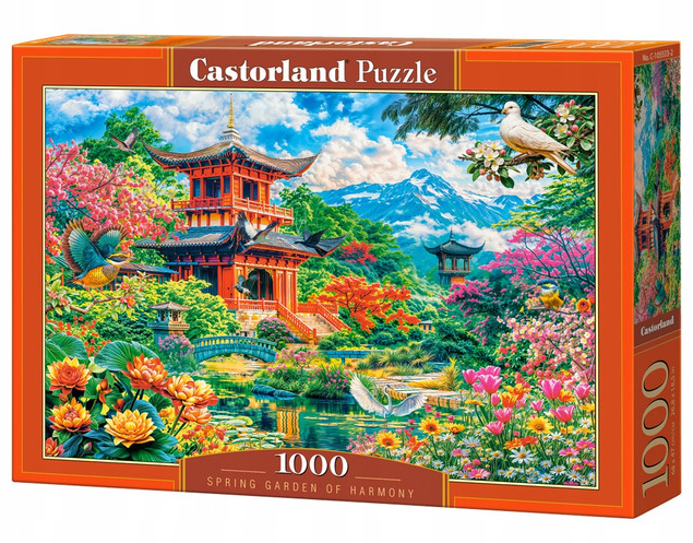 Puzzle 1000 elementów. Wiosenny Ogród Harmonii