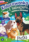 Kolorowanka z tatuażami – świecą w ciemności! Pieski WYDAWNICTWO SKRZAT