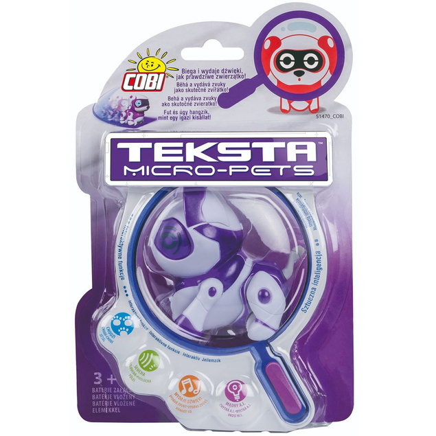 #### Teksta Micro Pets PIESEK [67231] KOTEK [67230]