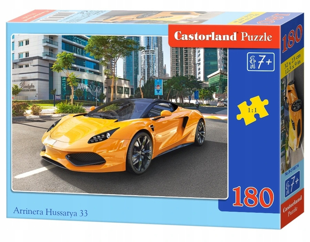 Puzzle 180 Układanka Auto ARRINERA HUSSARYA 33 Samochód Super Car 7+ Castor