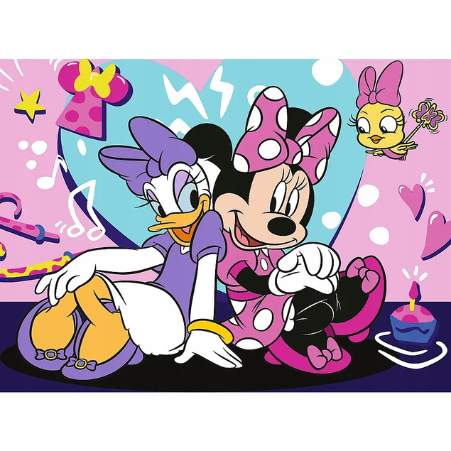 Trefl Puzzle 30 el. Radosna Minnie + Plakat Disney