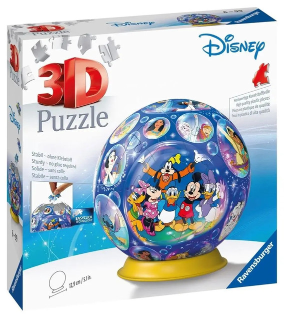 Ravensburger Puzzle 3D Kula Disney 73 elementy