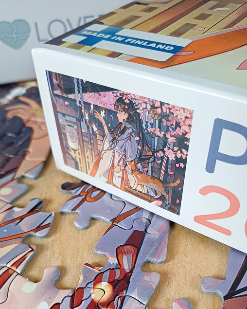 Puzzle Tactic 200 elementów Manga Anime Girl