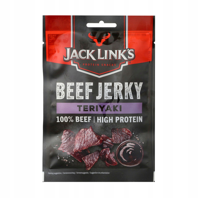 Wołowina suszona Jack Link's Beef Jerky teriyaki 60 g